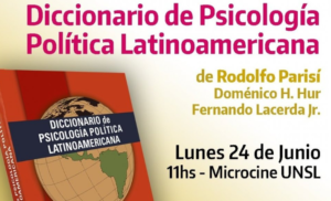 UNSL: presentan el primer diccionario de psicología política latinoamericana